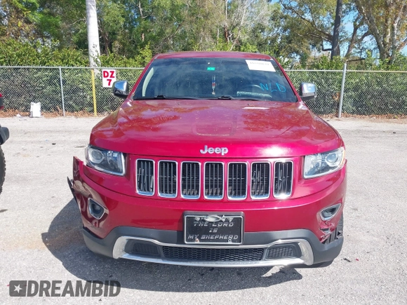 2014 Jeep Grand Cherokee Limited z VIN 1C4RJFBG4EC447633, wystawiony jako IAAI lot #41688829 z przebiegiem 109 472 mil mil oraz . Historia ofert i sprzedaży dostępna na DreamBid. Obrazek 12.