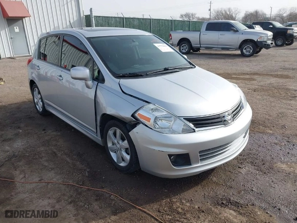 2011 Nissan Versa 1.8 S with VIN 3N1BC1CP6BL484165, listed as a IAAI auction lot 41779662 with 111,701 mi miles. Bid and sale history available at carsss.com. Image 1.