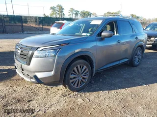 2024 Nissan Pathfinder SL with VIN 5N1DR3CD3RC242490, listed as a IAAI auction lot 41768101 with 12,416 mi miles. Bid and sale history available at carsss.com. Image 17.