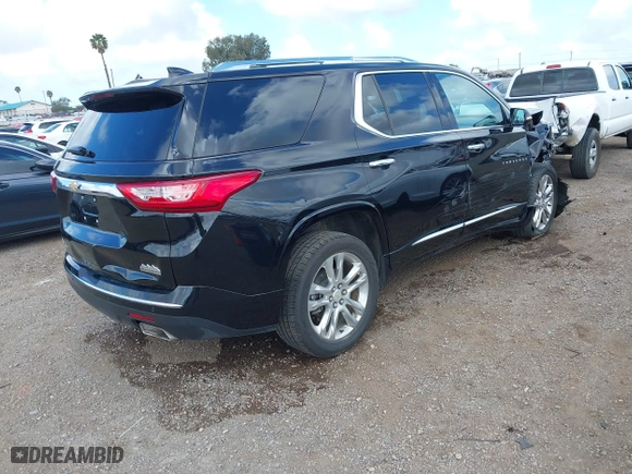 2018 Chevrolet Traverse High Country with VIN 1GNEVKKW2JJ160467, listed as a IAAI auction lot 41913225 with 50,180 mi miles. Bid and sale history available at carsss.com. Image 4.