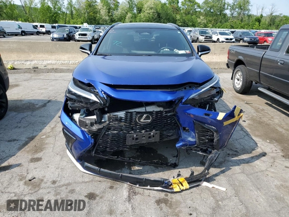 2022 Lexus NX with VIN JTJKGCEZ7N2000776, listed as a Copart auction lot 51502933 with Not Provided miles. Bid and sale history available at carsss.com. Image 5.