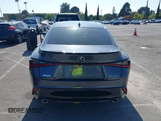 2021 Lexus IS 350 F Sport with VIN JTHGZ1B28M5047647, listed as a IAAI auction lot 42485887 with 27,544 mi miles and . Bid and sale history available at DreamBid. Image 16.
