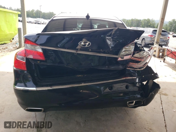 2012 Hyundai Genesis 4.6L with VIN KMHGC4DF3CU205168, listed as a Copart auction lot 65380454 with 175,156 mi miles and Salvage Title. Bid and sale history available at carsss.com. Image 6.