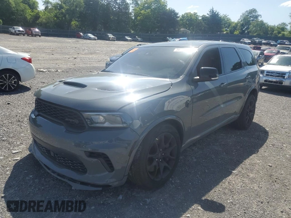 2023 Dodge Durango SRT Hellcat Premium with VIN 1C4SDJH91PC584844, listed as a Copart auction lot 56479704 with 5,077 mi miles and Clean Title. Bid and sale history available at DreamBid. Image 1.