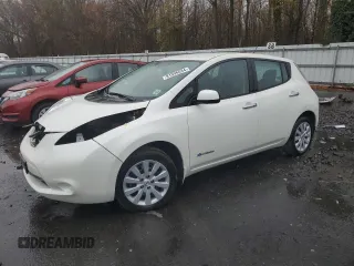 2017 Nissan LEAF SL with VIN 1N4BZ0CP1HC302498, listed as a Copart auction lot 81596034 with 32,514 mi miles and Salvage Title. Bid and sale history available at carsss.com. Image 1.
