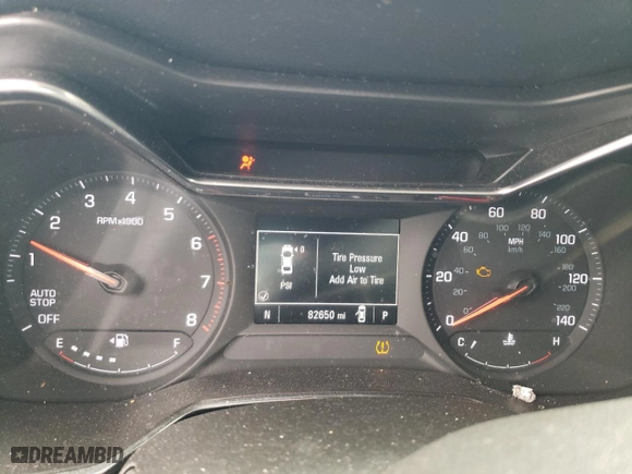 2021 Chevrolet TrailBlazer LT with VIN KL79MPS21MB162097, listed as a Copart auction lot 46256715 with 82,650 mi miles and Salvage Title. Bid and sale history available at carsss.com. Image 9.