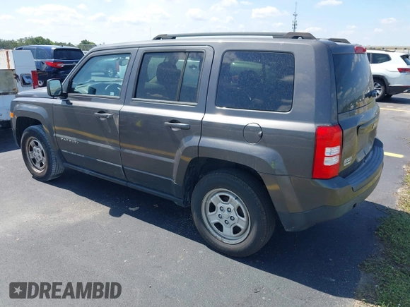 2016 Jeep Patriot Sport z VIN 1C4NJPBB4GD716767, wystawiony jako IAAI lot #42216197 z przebiegiem 119 976 mil mil oraz . Historia ofert i sprzedaży dostępna na DreamBid. Obrazek 3.