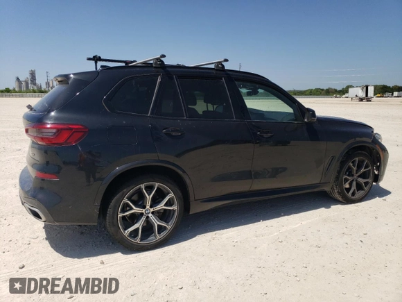 2019 BMW X5 xDrive40i with VIN 5UXCR6C57KLK86877, listed as a Copart auction lot 52766675 with 0 mi miles and Salvage Title. Bid and sale history available at carsss.com. Image 3.