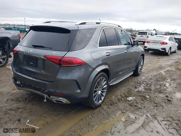 2022 Mercedes-Benz GLE with VIN 4JGFB4KB8NA830006, listed as a IAAI auction lot 41258028 with 20,886 mi miles. Bid and sale history available at carsss.com. Image 4.