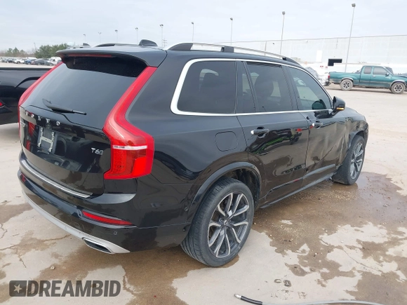 2016 Volvo XC90 T6 Momentum with VIN YV4A22PK6G1051537, listed as a IAAI auction lot 41532906 with 183,697 mi miles. Bid and sale history available at carsss.com. Image 4.