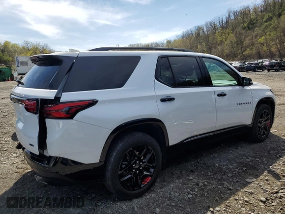 2024 Chevrolet Traverse with VIN 1GNETZKW0RJ136100, listed as a Copart auction lot 62983265 with 13,934 mi miles and Non repairable. Bid and sale history available at DreamBid. Image 3.