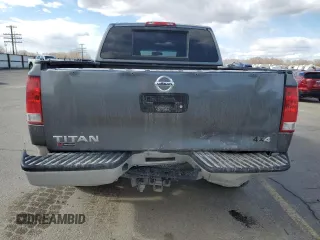 2015 Nissan Titan S with VIN 1N6AA0EJ3FN510726, listed as a Copart auction lot 49735805 with 111,032 mi miles and Salvage title. Bid and sale history available at DreamBid. Image 6.