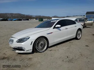 2016 BMW 6 Series 650i xDrive with VIN WBA6D6C51GGK18181, listed as a Copart auction lot 48018765 with 100,292 mi miles and Salvage Title. Bid and sale history available at carsss.com. Image 1.