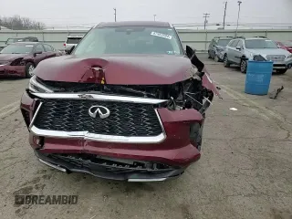 2022 Infiniti QX60 Luxe with VIN 5N1DL1FS7NC330131, listed as a Copart auction lot 87463584 with Not provided miles and Salvage title. Bid and sale history available at DreamBid. Image 11.