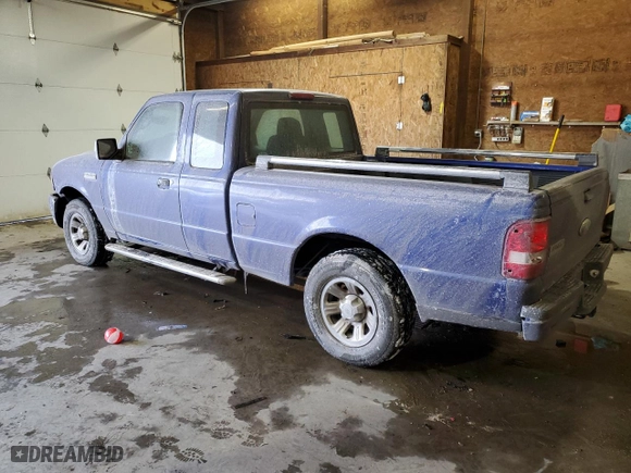 2006 Ford Ranger STX with VIN 1FTYR44E76PA09705, listed as a Copart auction lot 42415595 with 103,463 mi miles and Salvage Title. Bid and sale history available at carsss.com. Image 2.