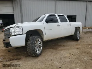 2010 Chevrolet Silverado 1500 LT with VIN 3GCRKSE38AG116530, listed as a Copart auction lot 44000555 with 236,465 mi miles and Salvage Title. Bid and sale history available at carsss.com. Image 1.