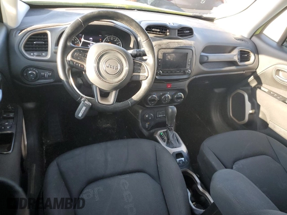 2017 Jeep Renegade Latitude with VIN ZACCJBBB0HPF45190, listed as a Copart auction lot 83895354 with 87,259 mi miles and Non Repairable. Bid and sale history available at carsss.com. Image 8.