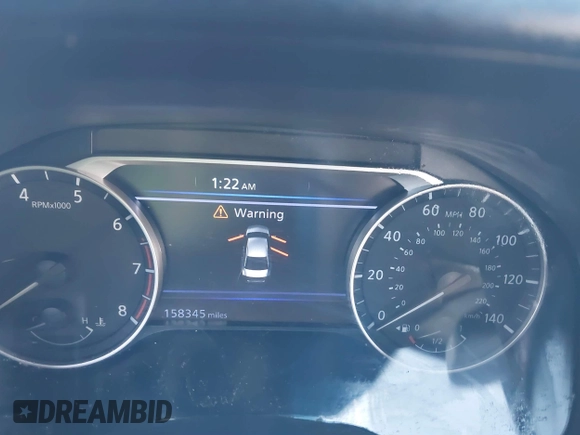 2019 Nissan Altima 2.5 SR with VIN 1N4BL4CV8KC203692, listed as a IAAI auction lot 41780529 with 158,345 mi miles. Bid and sale history available at carsss.com. Image 7.