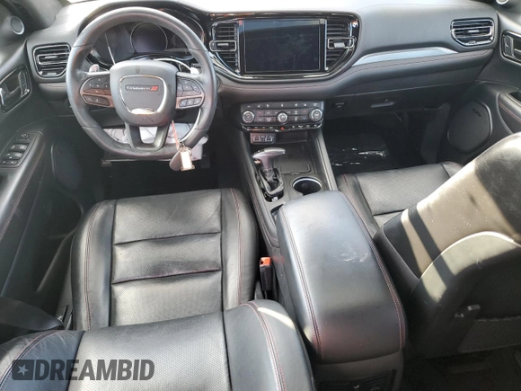 2022 Dodge Durango R/T Plus with VIN 1C4SDJCT0NC222634, listed as a Copart auction lot 85609924 with 26,692 mi miles and Salvage title. Bid and sale history available at DreamBid. Image 8.