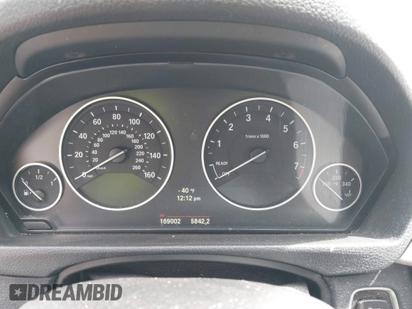 2014 BMW 3 Series 320i xDrive with VIN WBA3C3C59EF984070, listed as a IAAI auction lot 42063569 with 169,002 mi miles and . Bid and sale history available at DreamBid. Image 7.