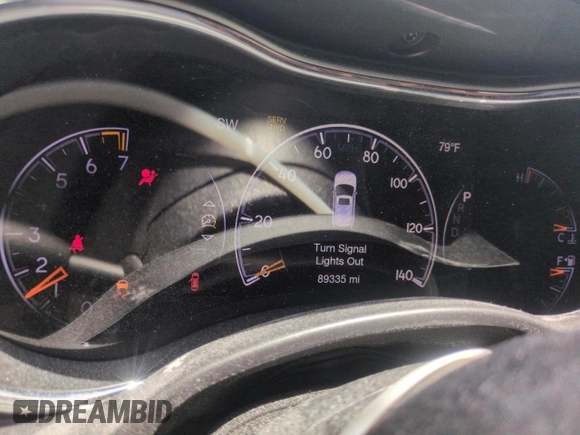 2018 Jeep Grand Cherokee Limited with VIN 1C4RJFBG7JC215005, listed as a Copart auction lot 58440615 with 89,335 mi miles and Salvage title. Bid and sale history available at DreamBid. Image 9.