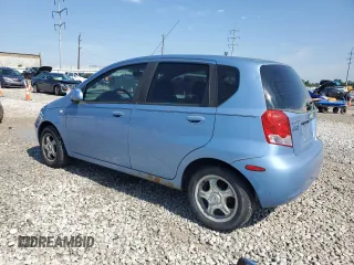 2005 Chevrolet Aveo LS with VIN KL1TD62675B296286, listed as a Copart auction lot 60978265 with 71,308 mi miles and Clean title. Bid and sale history available at DreamBid. Image 2.