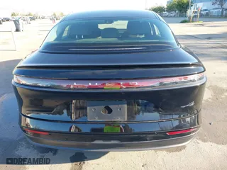 2025 Lucid Air Pure with VIN 50EA1PGA7SA004788, listed as a IAAI auction lot 41518561 with 1,872 mi miles. Bid and sale history available at carsss.com. Image 16.