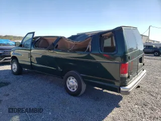 1999 Ford Econoline Passenger XL with VIN 1FBSS31L0XHB12679, listed as a Copart auction lot 74257504 with 136,821 mi miles and Salvage Title. Bid and sale history available at DreamBid. Image 2.