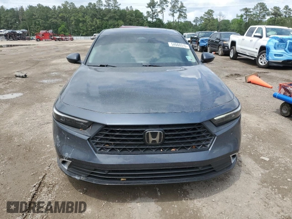 2023 Honda Accord Touring with VIN 1HGCY2F84PA028341, listed as a Copart auction lot 54060315 with 55,296 mi miles and Salvage title. Bid and sale history available at DreamBid. Image 5.