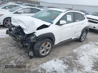 2022 Hyundai Kona SEL with VIN KM8K3CAB3NU786387, listed as a IAAI auction lot 41412502 with 14,348 mi miles. Bid and sale history available at carsss.com. Image 18.