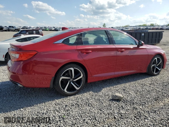 2020 Honda Accord Sport with VIN 1HGCV2F34LA015452, listed as a Copart auction lot 54653225 with 79,275 mi miles and Salvage title. Bid and sale history available at DreamBid. Image 3.