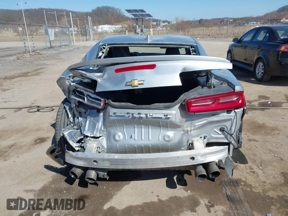 2018 Chevrolet Camaro 1LT with VIN 1G1FB1RS3J0149110, listed as a IAAI auction lot 41757802 with 58,795 mi miles and . Bid and sale history available at DreamBid. Image 17.