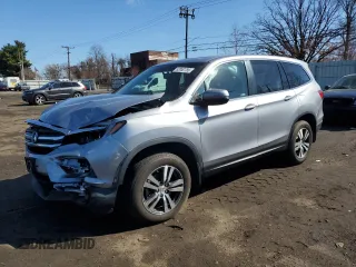 2017 Honda Pilot EX-L with VIN 5FNYF6H54HB103603, listed as a Copart auction lot 52052785 with 117,742 mi miles and Salvage Title. Bid and sale history available at DreamBid. Image 1.