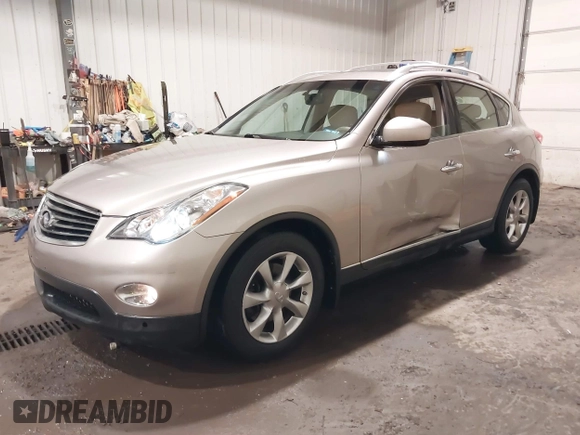 2008 Infiniti EX Journey with VIN JNKAJ09F58M361087, listed as a IAAI auction lot 41656700 with 232,550 mi miles and . Bid and sale history available at DreamBid. Image 2.