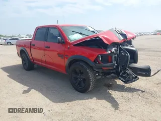 2021 Ram 1500 Lone Star z VIN 1C6RR6LTXMS560440, wystawiony jako IAAI lot #41805210 z przebiegiem 58 323 mil mil oraz . Historia ofert i sprzedaży dostępna na DreamBid. Obrazek 1.