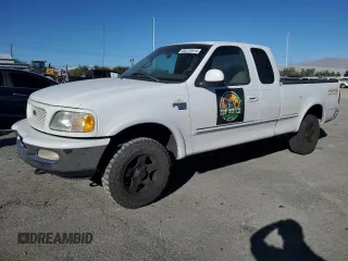 1998 Ford F-150 z VIN 1FTZX18W1WKB46020, wystawiony jako Copart lot #80373514 z przebiegiem 222 448 mil mil oraz Szkoda całkowita • Salvage title. Historia ofert i sprzedaży dostępna na DreamBid. Obrazek 1.