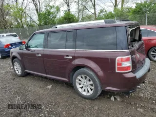 2011 Ford Flex SEL z VIN 2FMGK5CC5BBD18866, wystawiony jako Copart lot #54371635 z przebiegiem 196 085 mil mil oraz Szkoda całkowita • Salvage title. Historia ofert i sprzedaży dostępna na DreamBid. Obrazek 2.