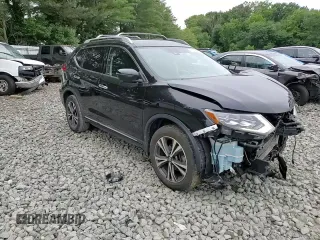 2017 Nissan Rogue SL with VIN 5N1AT2MV2HC857035, listed as a Copart auction lot 62498895 with 88,385 mi miles and Salvage title. Bid and sale history available at DreamBid. Image 14.
