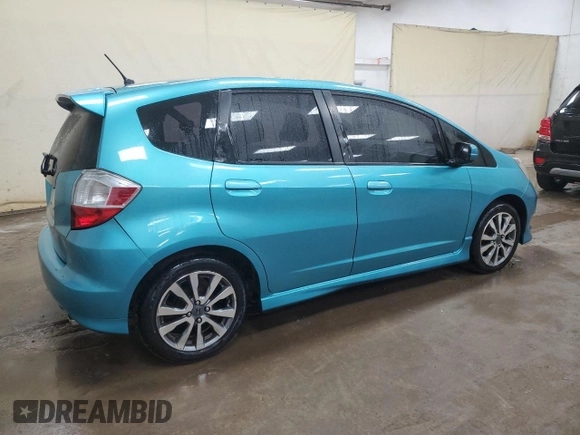 2012 Honda Fit Sport with VIN JHMGE8H54CC011275, listed as a Copart auction lot 46932095 with 208,841 mi miles and Clean Title. Bid and sale history available at DreamBid. Image 3.