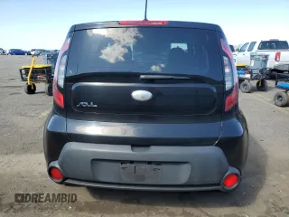 2014 Kia Soul with VIN KNDJN2A20E7002573, listed as a Copart auction lot 53543085 with 106,379 mi miles and Salvage Title. Bid and sale history available at carsss.com. Image 6.
