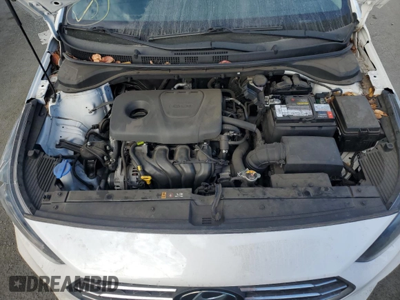 2018 Hyundai Accent Limited with VIN 3KPC34A35JE018975, listed as a Copart auction lot 74818524 with 57,063 mi miles and Salvage Title. Bid and sale history available at carsss.com. Image 11.