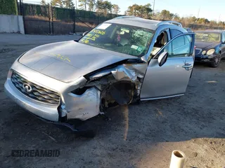 2010 Infiniti FX with VIN JN8AS1MW1AM855968, listed as a IAAI auction lot 41451626 with 167,275 mi miles. Bid and sale history available at carsss.com. Image 16.