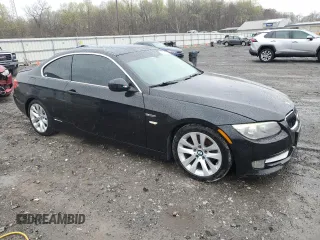 2012 BMW 3 Series 328i with VIN WBAKE5C59CJ106098, listed as a Copart auction lot 51977925 with 136,275 mi miles and Salvage title. Bid and sale history available at DreamBid. Image 4.