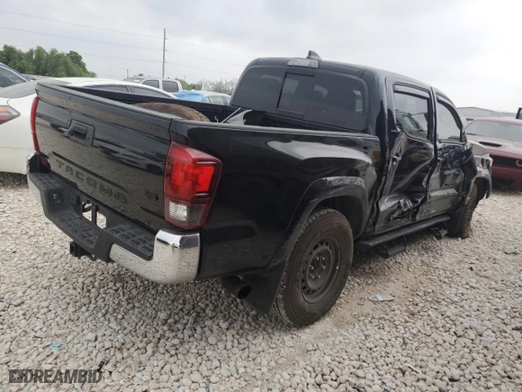 2021 Toyota Tacoma 2WD SR5 with VIN 5TFAZ5CN4MX104194, listed as a Copart auction lot 50338185 with 69,453 mi miles and Salvage Title. Bid and sale history available at carsss.com. Image 3.