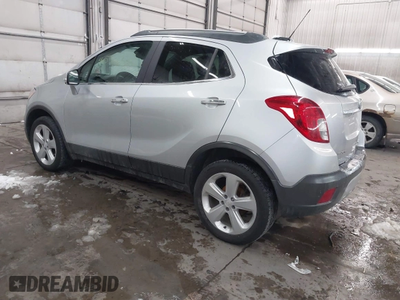 2015 Buick Encore Convenience with VIN KL4CJFSB5FB229552, listed as a IAAI auction lot 41536656 with 55,101 mi miles. Bid and sale history available at carsss.com. Image 3.
