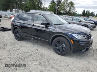 2024 Volkswagen Tiguan SE R-Line Black с VIN 3VV8B7AXXRM063670, выставлен на аукционе Copart как лот 55760315 с пробегом 12 959 миль миль и Списание • Salvage title. История ставок и продаж доступна на DreamBid. Изображение 4.