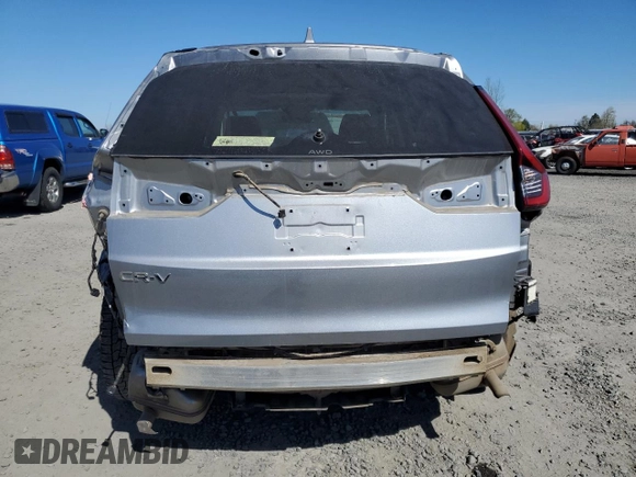 2023 Honda CR-V EX-L with VIN 5J6RS4H79PL007901, listed as a Copart auction lot 49999015 with 19,388 mi miles and Salvage Title. Bid and sale history available at carsss.com. Image 6.