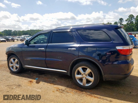 2013 Dodge Durango Citadel with VIN 1C4RDHEG1DC538744, listed as a Copart auction lot 64659785 with 185,850 mi miles and Salvage title. Bid and sale history available at DreamBid. Image 2.