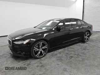 2020 Volvo S90 R-Design with VIN LVYA22MT4LP170946, listed as a Copart auction lot 72976894 with 96,672 mi miles and Clean Title. Bid and sale history available at carsss.com. Image 1.