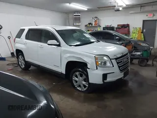 2017 GMC Terrain SLE with VIN 2GKFLSEK3H6256440, listed as a IAAI auction lot 41491766 with 92,214 mi miles. Bid and sale history available at carsss.com. Image 1.